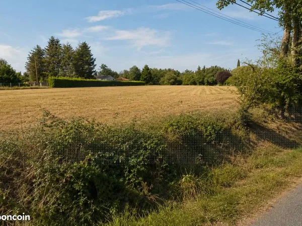 Terrain 1960 m² Poncins