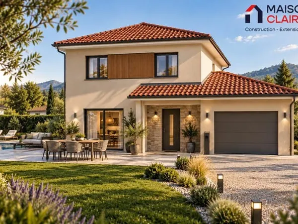 Maison neuve 3 chambres avec garage sur 750 m² de terrain - Saint-Jean-de-Moirans