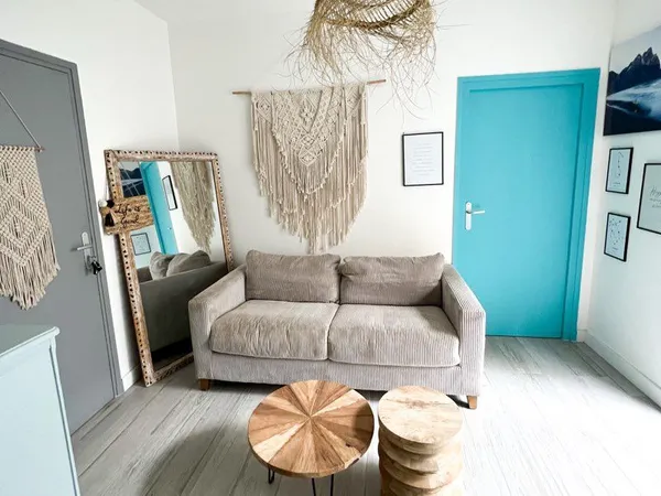Appartement à l'année, coeur des halles de Biarritz