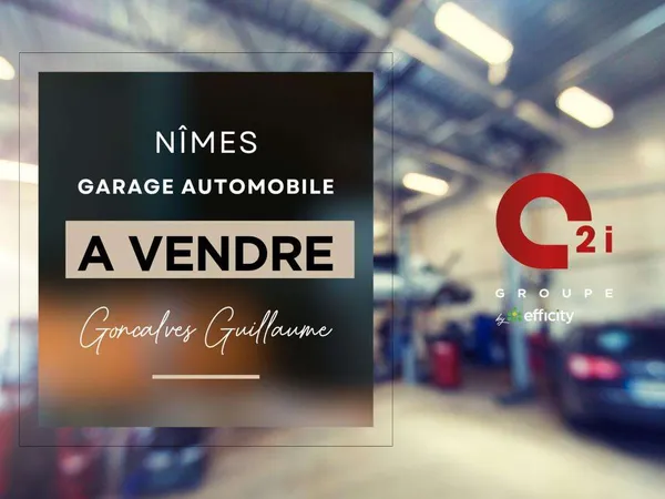 Vente garage proche centre ville de Nîmes
