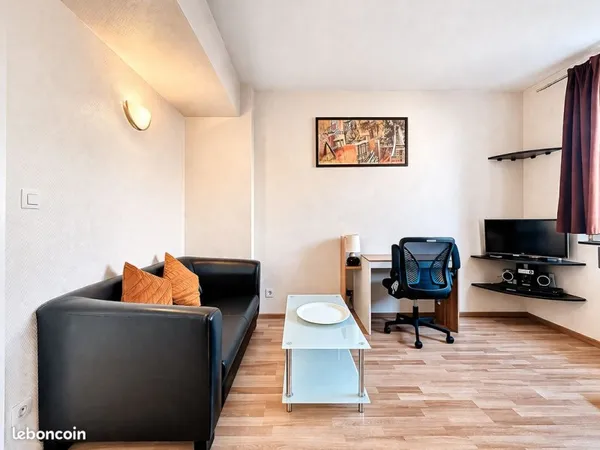 Appartement 2 pièces loué meublé