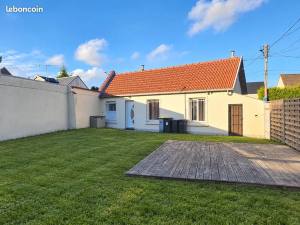 🏡 maison 48 m² refaite à neuf - jardin 244 m² + garage - sanvic / vornier