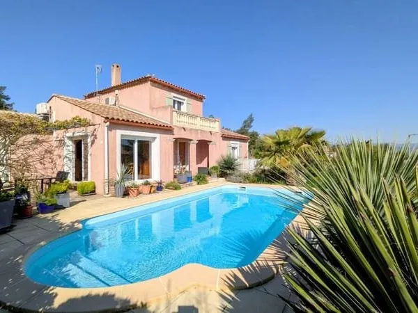 Villa avec vue panoramique à Tourouzelle (11200 - Aude)