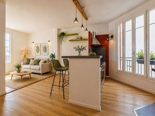 Appartement 2 pièces 43 m²