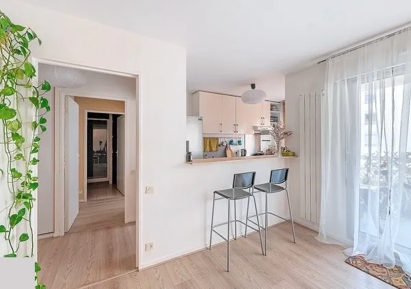 À louer - T2 meublé de 52 m² - Quartier Ornano (Bordeaux)
