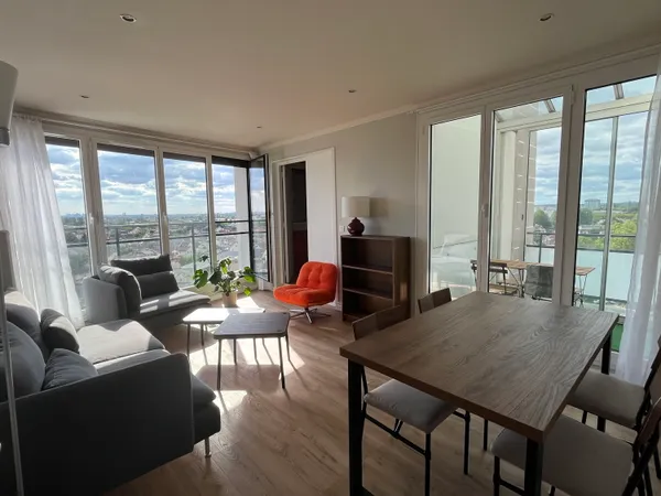 Loue chambre en colocation dans appartement - 78m²