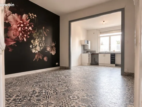 Maison semi-individuelle 77 m² - 2 chambres - Bruay-sur-l'Escaut