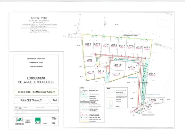 Terrain en lotissement 560 m²