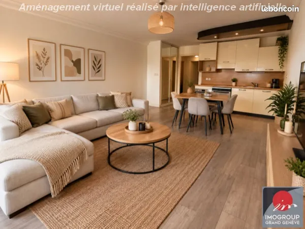 Appartement 3 pièces 60 m²