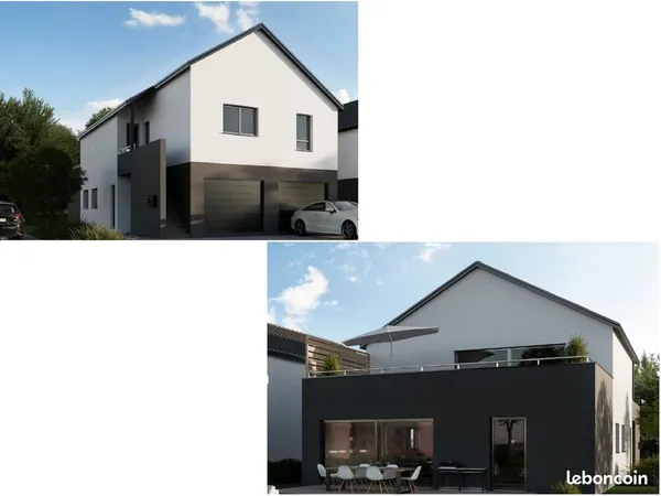 Appartement 90m² - 4P - 3 Ch - en rez de Jardin
