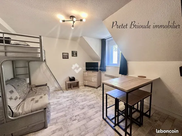 Studio 1 pièce 18 m²