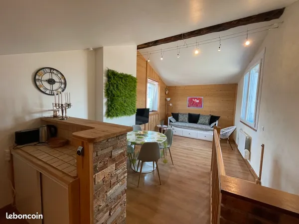 Duplex meublé lumineux, Hyper centre piéton à 5 mn gare