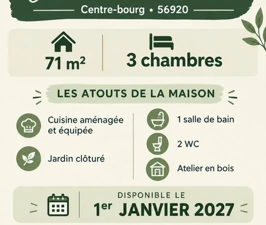 Location maison Noyal Pontivy