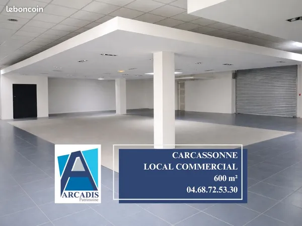 Local 600 m² CARCASSONNE