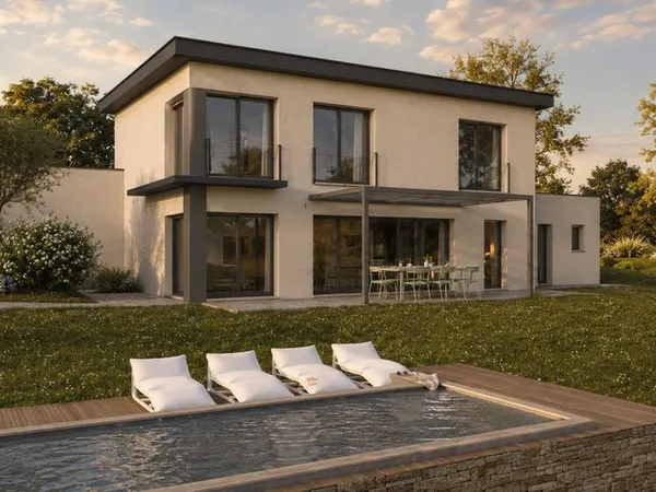 Projet de construction d'une maison 165 m² avec terrain à DARDILLY (69)