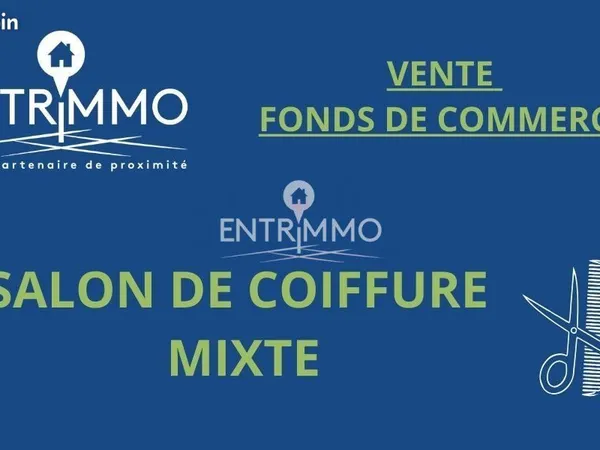 Fonds de commerce, salon de coiffure 45 m² Entrelacs