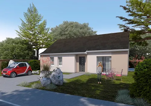 Terrain + maison 89 m²