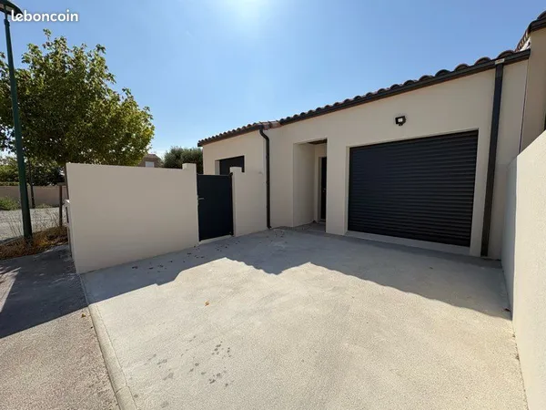 Maison neuve T4 avec garage