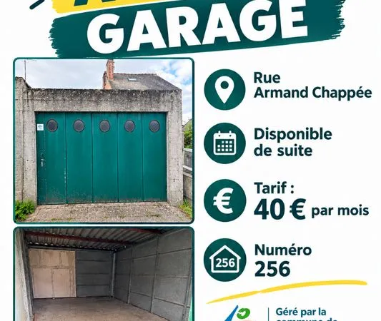 Garage et parking Location Port-Brillet 40€