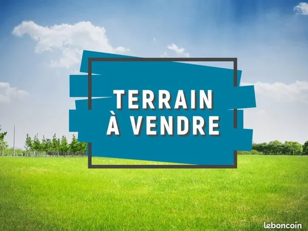 Terrain constructible 898 m2