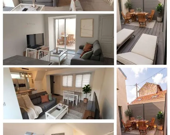 Maison • 3 pièces • 70 m² • Terrasse • RER B à 150 m
