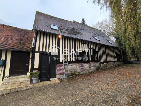 Maison en Colombages 105m² sur une parcelle de 1ha
