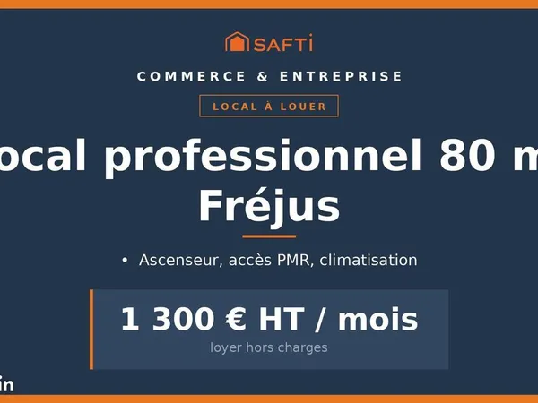 Bureaux 80 m² FREJUS