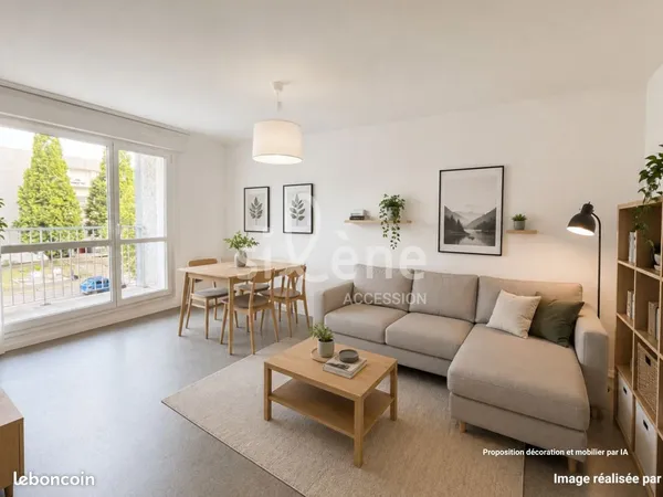 Appartement 3 pièces 69 m²