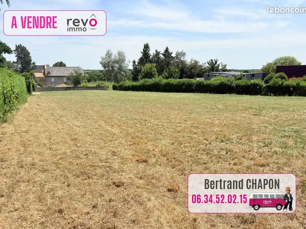 Terrain 1600 m² NUEIL SUR LAYON