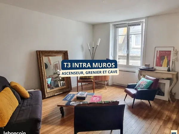 Appartement 3 pièces 54 m²