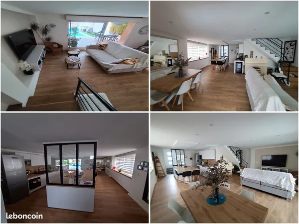 Duplex 105 m2 / jardin / piscine