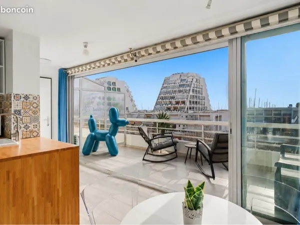 Appartement T1 location meublée La grande Motte centre ville