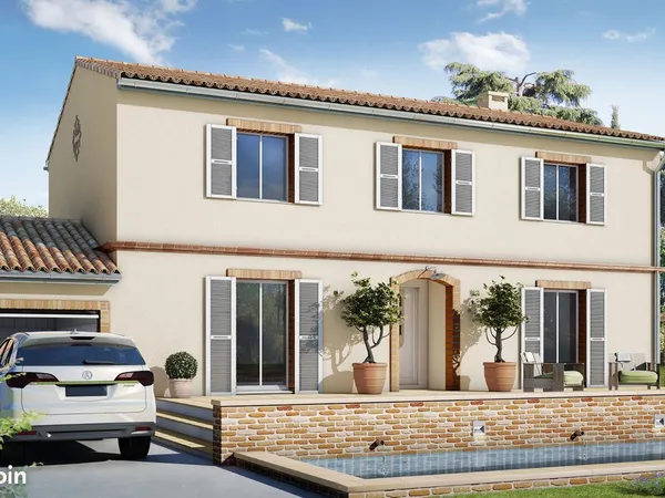 Maison neuve 125 m² à Montesquieu-des-Albères sur terrain de 1 000 m² - 4 chambres, suite parentale 