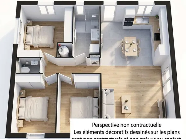 Maison 4 pièces 70 m²