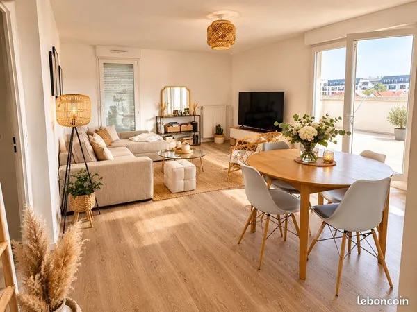 MEAUX - RUE JOSEPH LHOSTE | 3 PIÈCES | 64 m² + 55 m² DE TERRASSE | PARKING