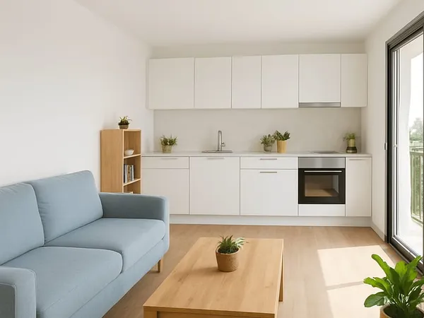 Appartement 2 pièces 46 m²
