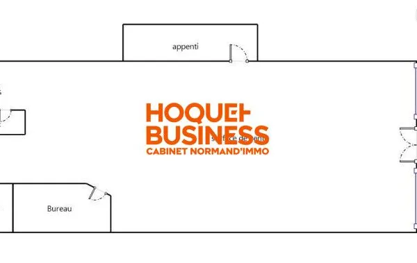 Fleuriste, fond de commerce 100 m² Le Houlme