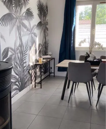 Maison de ville avec jardin