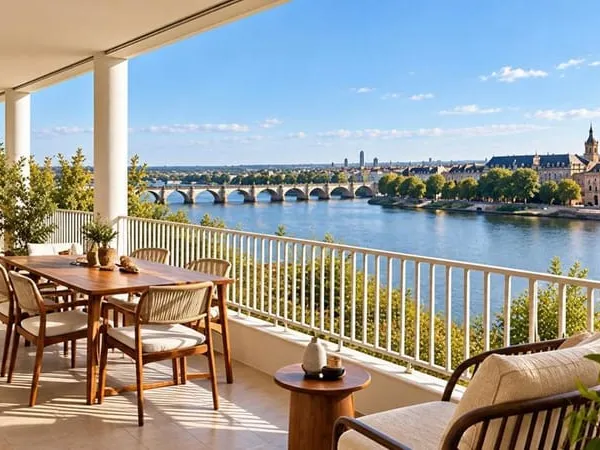 BORDEAUX BASTIDE  T4 AVEC VUE SUR BORDEAUX  2 PARKINGS - PROCHE STALINGRAD
