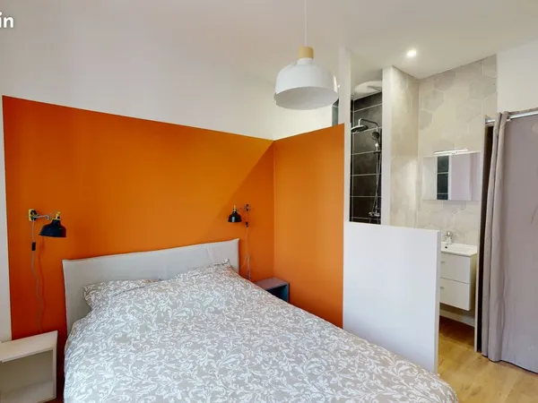 Colocation meublée de 59m² avec 3 chambres, 1 logia et 1 terrasse