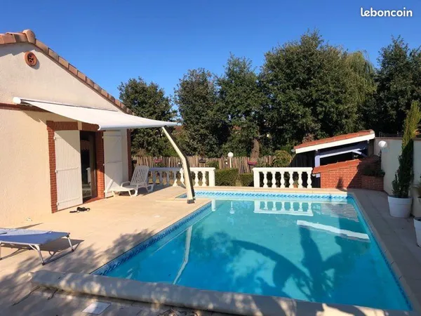 Magnifique villa T5 plain-pied avec piscine