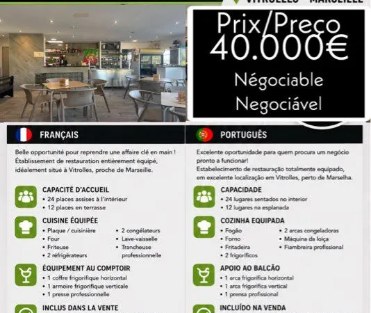 à vendre fonds de commerces