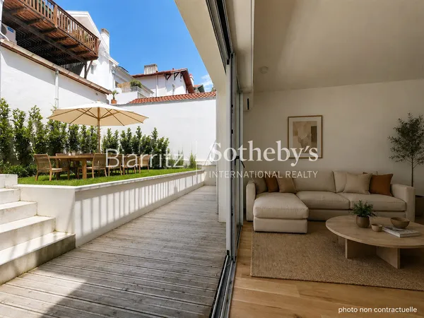 Appartement St Charles avec jardin et 2 parkings interieurs