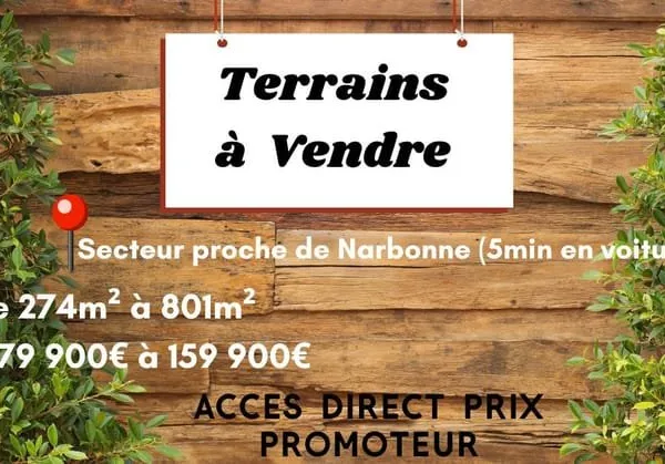Terrain 274 m²
