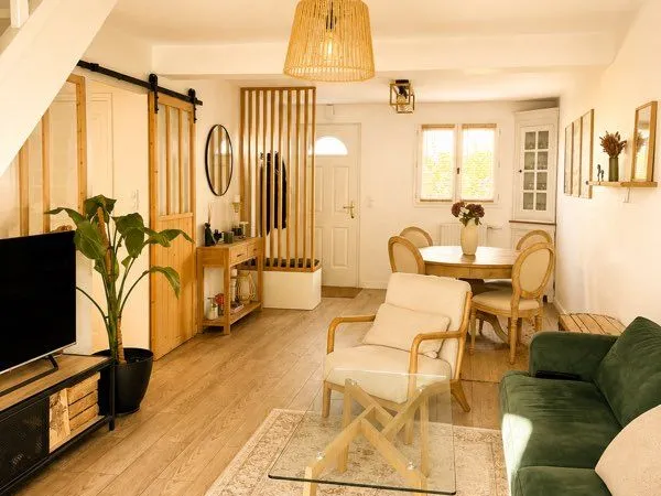 Coup de coeur à la Jonelière — Charmante maison rénovée de 83 m² avec grand jardin arboré