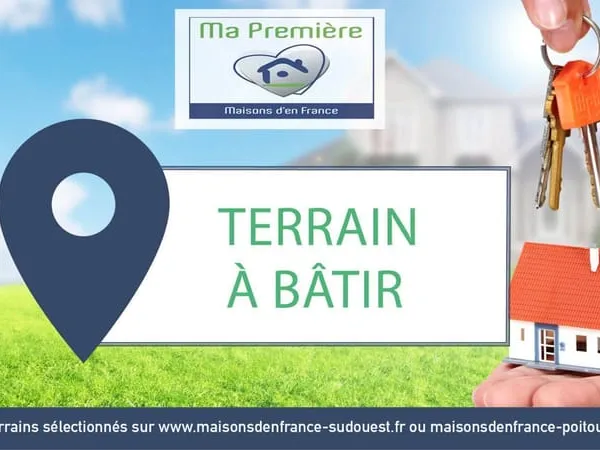 Terrain à bâtir de 600 m² à MIOS (33)