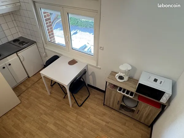 Studio 2 pièces 19 m²