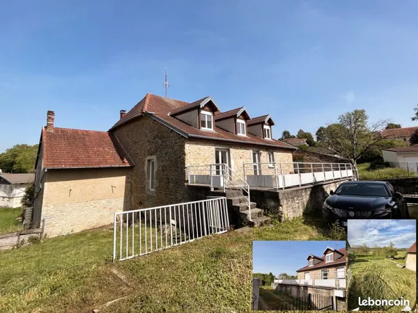 Maison 118 m² rénovée - 3 chambres + jardin + garage - 10 min Besançon Ouest
