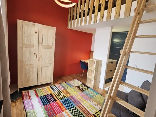 Studio meublé Tasdon avec cuisine partagée