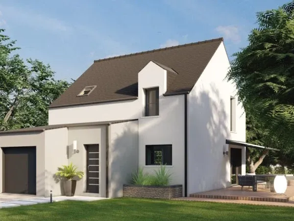 Terrain + maison 96 m²